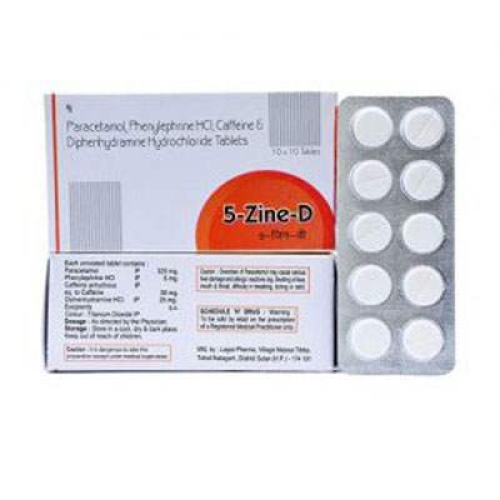 5-Zine-D Tablet 10 Best Anti Cold Balms in India